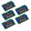 12V LED Digital Cycle  Delay Relay Module Trigger Delay  Countdown Timer Timming Relay Board 5pcs 1