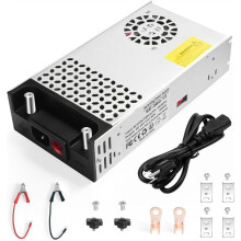 Convertisseur de Tension 110 V CA Vers 12 V CC, Alimentation 12 V 360 W 30 A CC, Transformateur pour Camping-Car, Écran LCD, Prise US.