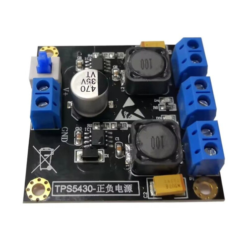 TPS5430 Positive Negative Dual Power Supply Module with Switching 5V Output 5v 2