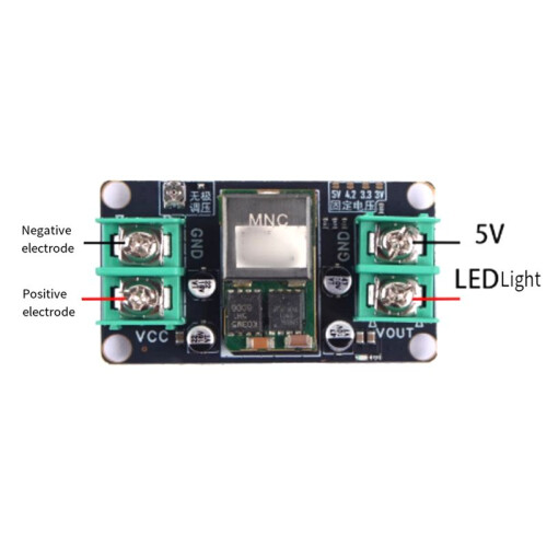 - Step-Down Module Industrial-Grade Power Supply Board 5V Output 20A High Power Regulated Power Supply Module 2