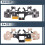 Ergonomic Micro- Tactile Clicky Hair Trigger Kit for PS5 Controller BDM-030/040/050 12Key Click CircuitBoard Kit B 6