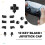 Ergonomic Micro- Tactile Clicky Hair Trigger Kit+Joystick Cap for PS5 Controller BDM-030/040/050 12 Key Click A 5