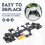 Ergonomic Micro- Tactile Clicky Hair Trigger Kit for PS5 Controller BDM-030/040/050 12Key Click CircuitBoard Kit B 5