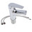 Bathroom Basin Faucet Chrome Single Handle Single Hole Deck Mounted Mixer Tap Kitchen Sink Hot Cold Taps 1