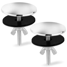 Cubiertas para Orificios del Fregadero de Cocina 2 Pulgadas, Tapa del Orificio del Grifo Acero Inoxidable, Tapa del TapóN Orificio del Grifo del