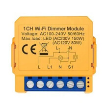 Tuya WiFi Inteligentny Moduł Ściemniacza 2-Krotny Moduł Ściemniacza Światła Moduł Włącznika Światła Aplikacji Współpracuje z Alexa Home