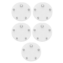 5Pack Toilettank Siliconen Flapper Afdichting Pakking 3 Inch Vervanging voor 7381424-100.0070A