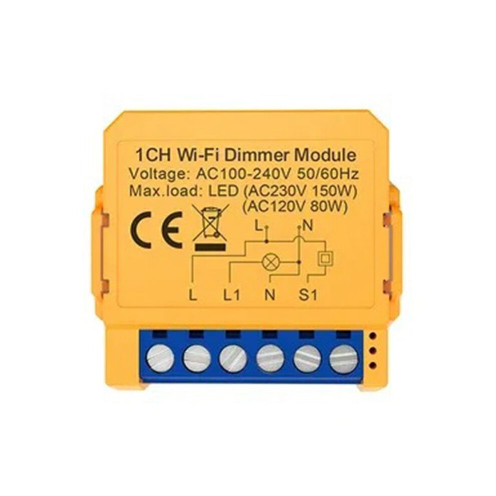 Tuya Wifi Dimmer Module 1 Gang Dimmer Light Module App Remote Control Works With Alexa Home 6032698521691