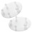 Junta de VedaçãO de Flapper de Silicone para Tanque de Vaso SanitáRio com 5 Unidades de SubstituiçãO de 3 Polegadas para 7381424-100.0070A 5