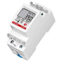 2P DIN-Rail Eenfasige Energiemeter, Multifunctioneel AC220V 5(60)A, Spanningsstroom, Energiemeter met RS485 Modbus