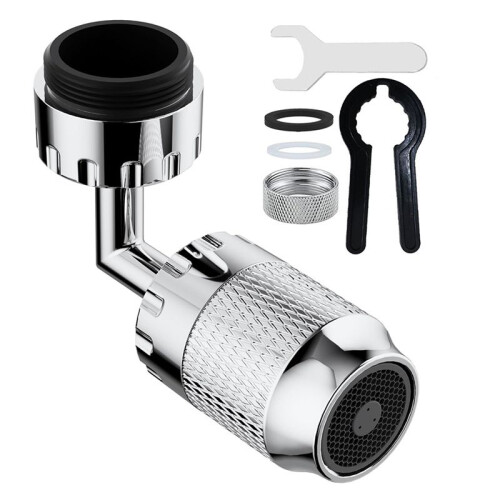 Aerator Tap Extension Kitchen Tap Attachment Aerator M24/M22,Tap Strainer Double Function,Aerators 360Rotatable