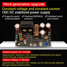 Zk-6522 Motherboard CNC Step-Down Power Supply Adjustable Voltage Constant Voltage Constant Current Module 22A 65V