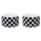Checkered Pattern Protective Silicone Boot Cover, Silicone Protective Cover, Insulated Cup Cover 1