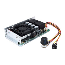 Carte de Contrôle de Vitesse de Moteur à Courant Continu 10-50 V 3000 W PWM 100 A Carte de Contrôle de Vitesse Pratique Multifonctionnelle