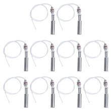 10 Pièces 11,9 cm en Acier Inoxydable à Bec de Canard Flotteur Capteur de Niveau D'Eau en Acier Inoxydable Interrupteur à Flotteur Portable