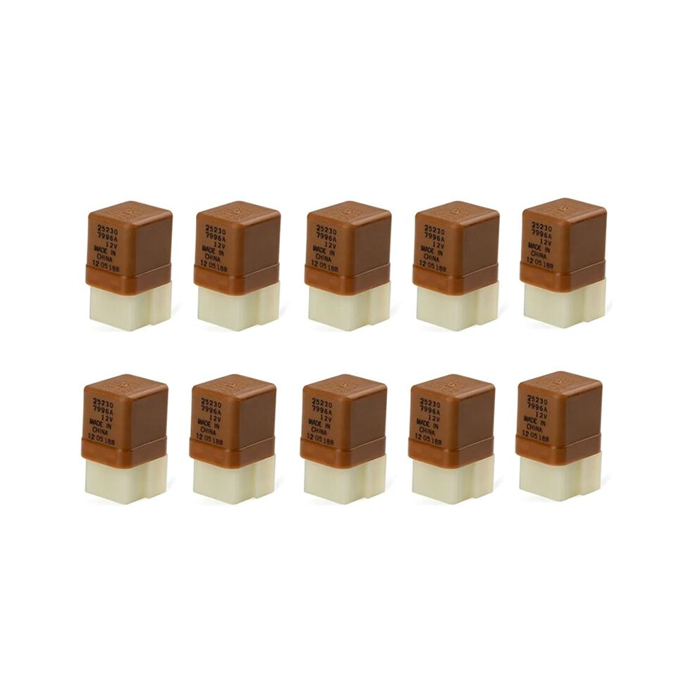 10Pcs New 6-Pins 12V Car Relay For For Various Models 25230-7996A 25230-79963 25230-C9963 25230 7996A 6034079230024