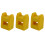 3X Screwdriver Magnetizer Degaussing Demagnetizer Magnetic Practical Pick  Tool Color:Yellow 1