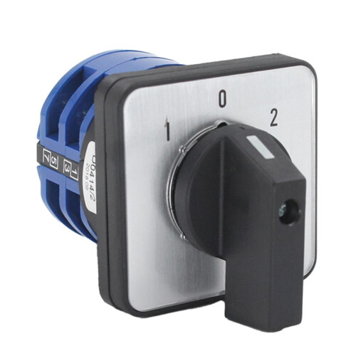 Changeover Selector  3 Positions 8 Terminals Universal Rotary Cam Selector Latching Switches 32A