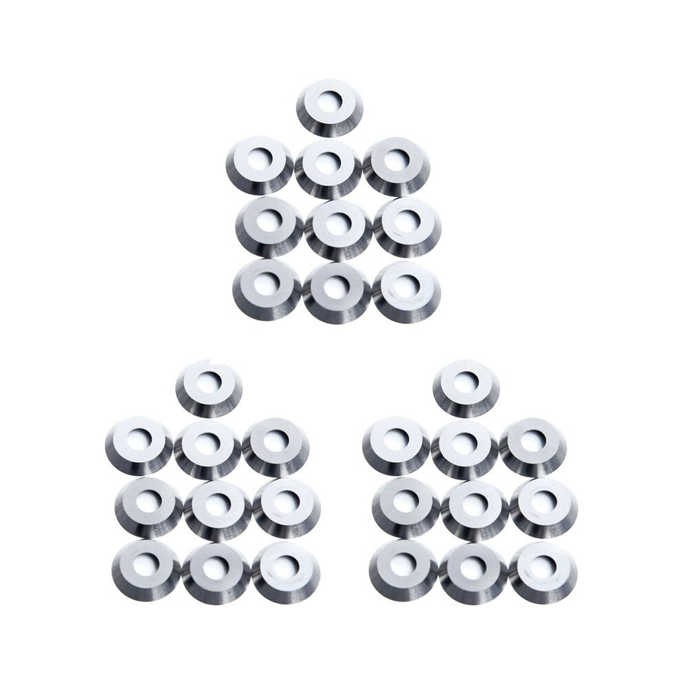 30Pcs Diameter 12Mm Round Carbide Cutter Insert Fits For Ci3 Wood Turning 4713418330022