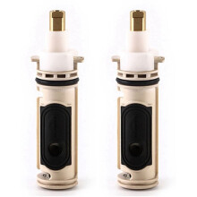 1222 Cartridge Replacement for Moen One Handle Posi Temp Faucet Cartridge, Bathtub Shower Valve Parts And, Brass(2Pcs)