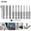 40Pcs Hex  Wrench Drill Bit Set Shank Quick Release Magnetic Screwdriver Bits Set (Metric +SAE) 5