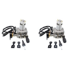 2X Acessórios para Máquina de Solda Conjunto de AlimentaçãO de Arame 24V Alimentador de Arame Motor Máquina de Solda Mig Soldador