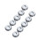 30Pcs Diameter 12mm Round Carbide Cutter Insert Fits for Ci3 Wood Turning 2