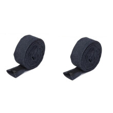 2X Soplete de Corte Por Plasma TIG de 4M, Cubierta de Soldadura de Cable, Chaqueta Con Cremallera de Vaquero, Tela para Soplete de Soldadura TIG,