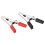 3X 10A Handle Electrical Crocodile Alligator Clips 4