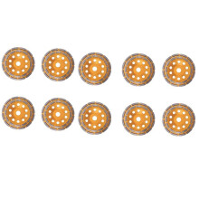 10pcs 150mm 7 Inch Diamond 2 Row Segment Grinding Wheel Sanding Disc Sander Grinder Cup Abrasive Tools 22mm Hole