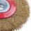 2X Roda De Escova De Arame Para Polimento De Moedor De Bancada + AnéIs Adaptadores Redutores, 5 Polegadas 125 Mm 6