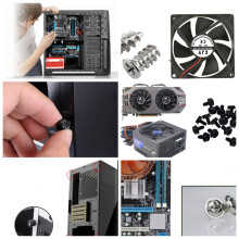 330 Unidades DIY Placa-MãE PC Computador Pessoal Montar Estojo Ventilador MãO Parafuso Parafuso de Standoff Conjunto de Arruela Conjunto Kit de