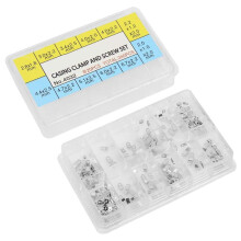 240 Sztuk Obudowa Zegarka Zacisk Ruchowy Adapter śRuba ZabezpieczająCa PodkłAdka Naprawa CzęśCi NarzęDzia do ETA 2824 2836 2846