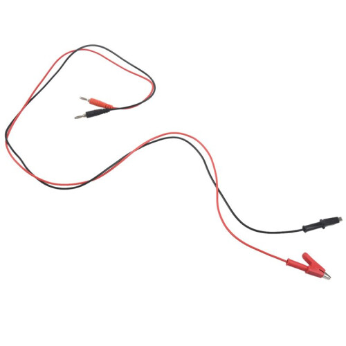 4 Pcs 1M Long Alligator Clip to Banana Plug Test Cable Pair for Multimeter 2