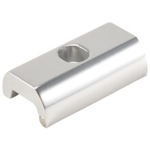 Cycling Bike C Hook Clamp Plate for 3SIXTY Folding Bike Aluminum Alloy Magnetic Hinge Clamp Plate,Silver