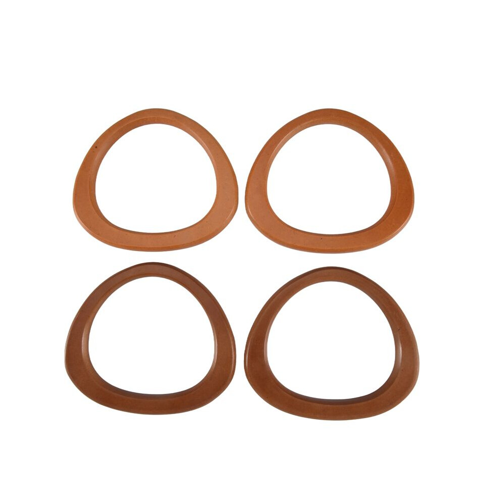 Wooden Purse Handle Circle Wooden Handles Replacement Tool For Crocheted Knitted Bag Beach Bag Straw Bag Purse Handles 6031602010917
