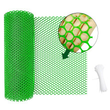 Rete di Recinzione in Filo di Plastica per Polli, Filo per Recinzioni per Giardinaggio, Recinzioni per Pollame, Struttura in Filo di Pollo per Rete