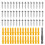 50PCS Seamless Nails Double-Headed Screw Solid Wood Baseboard Seamless Nails Foot  Special Nails Security Screws 1