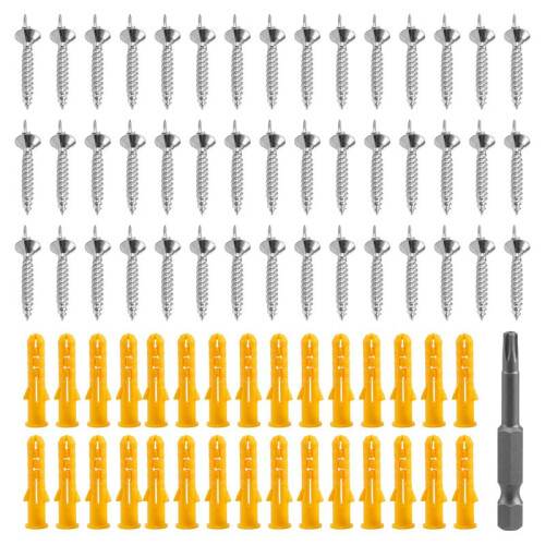 50PCS Seamless Nails Double-Headed Screw Solid Wood Baseboard Seamless Nails Foot  Special Nails Security Screws