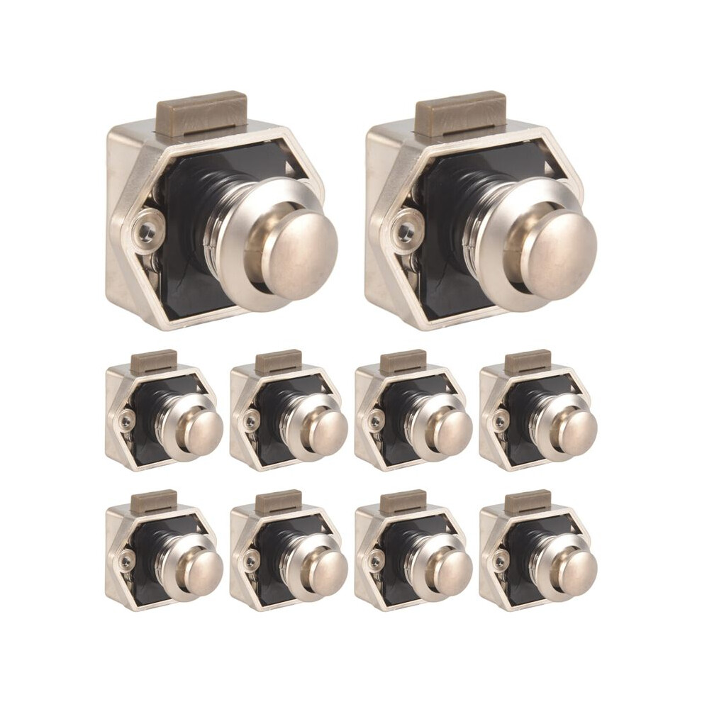 Photos - Other for Repair 10Pcs Car Push Lock RV Caravan Boat Motor Home Cabinet Drawer Button Locks Furniture Door Lock Hardware