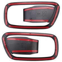 4Pcs Glossy Black Inner Door Handle Bowl Panel Cover Trim for HRV XRV XR-V HR-V 2022 2023 Interior Mouldings