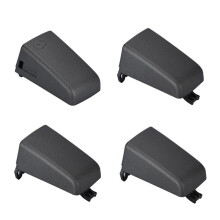 LR018254 LR072421 1Set 4 Door Handle Cap for -Freelander 2 4 / 3 LR2 LR3 CXJ500050 CXJ500060,Grey
