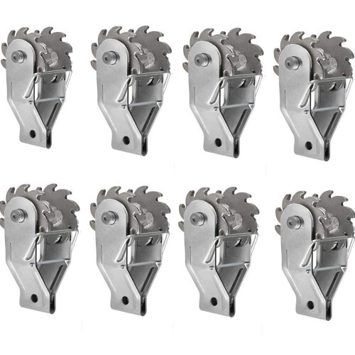 10 Pezzi Tenditore per Recinto Tenditore A Cricchetto per Filo in Linea Resistente 2