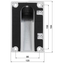-1273ZJ-130-TRL WMS WML PC130T Soporte de Montaje en Pared para CáMara de Torreta -2CD2342WD-I