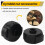 6 PCS Plastic Cymbal Nuts,Quick-Set Cymbal Nut for Percussion Drum Kit,Percussion Replacement Parts 5