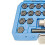 22PCS Wheel Locking Nut Key Kit, Wheel Lock Nut Socket Adapter Set, Wheel Anti-Theft Lug Nut Removal Tool 6