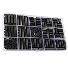 550 Pcs Electrical Outlet Screw Spacers Black Nylon Round Spacer for Screws and Receptacle for M3/M4 Screws