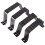 Downspout Adapter Gutter Downspout Strap 3X4 Leader Strap 3X4 (4 Pack) (Brown) 6