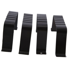 Downspout Adapter Gutter Downspout Strap 3X4 Leader Strap 3X4 (4 Pack) (Brown)