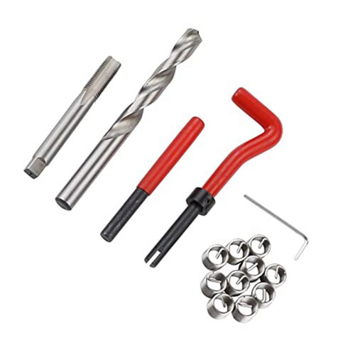 15Pc Thread Repair Kit Metric M12 x 1.25 mm Thread Repair Insert Set Wire Thread Inserts Thread Repair Kit 2